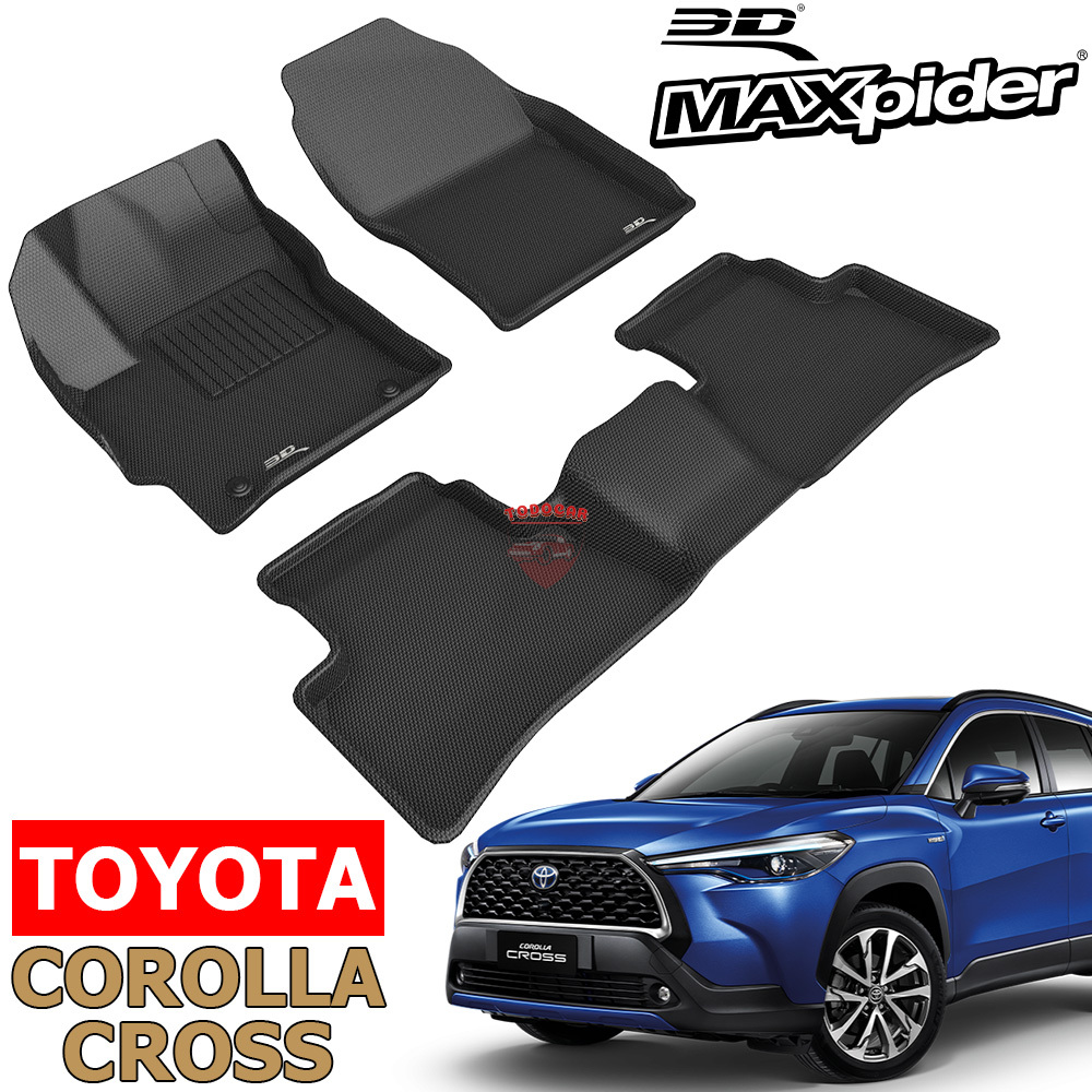 tham lot san TOYOTA COROLLA CROSS 3D MAXpider KAGU hinh1